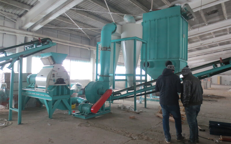 Sawdust Pellet Plant in Romania